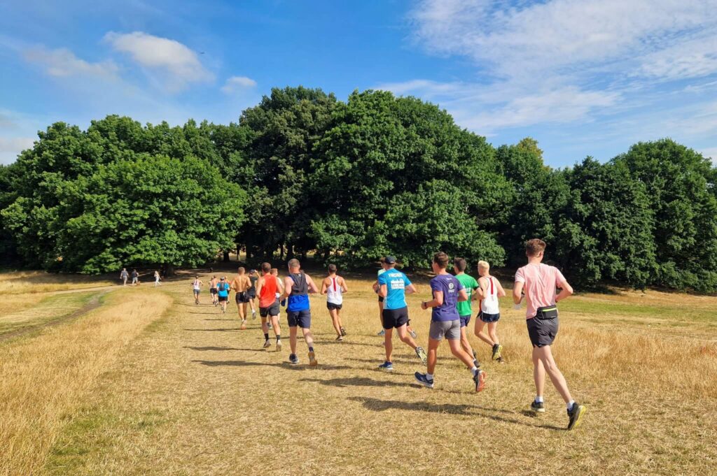 London frontrunners trail run