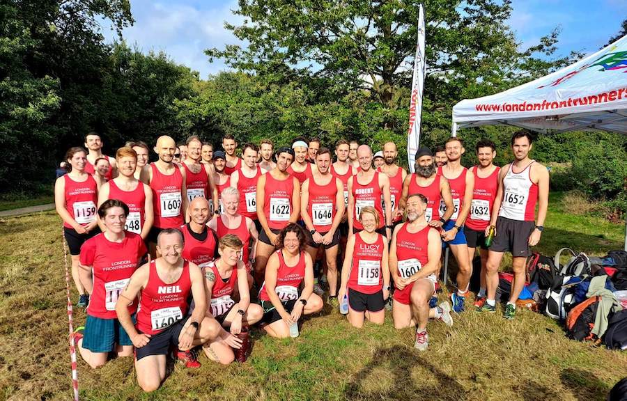 London Frontrunners at cross country