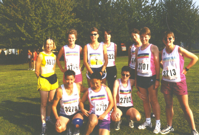 Early London Frontrunners women's team