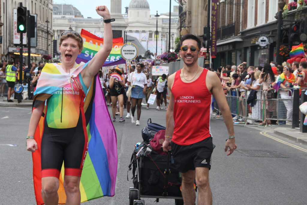 Pride walkers