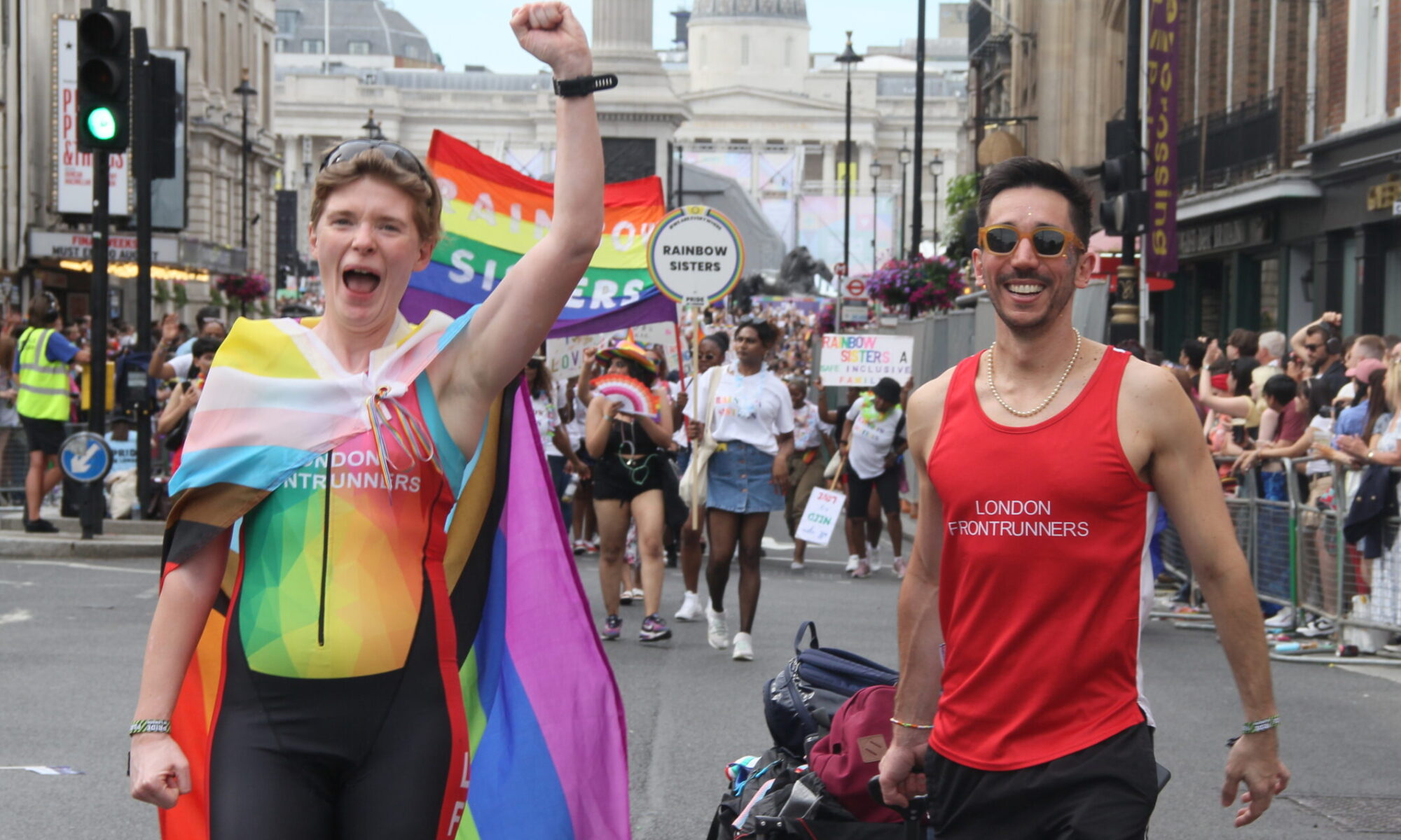 Pride walkers