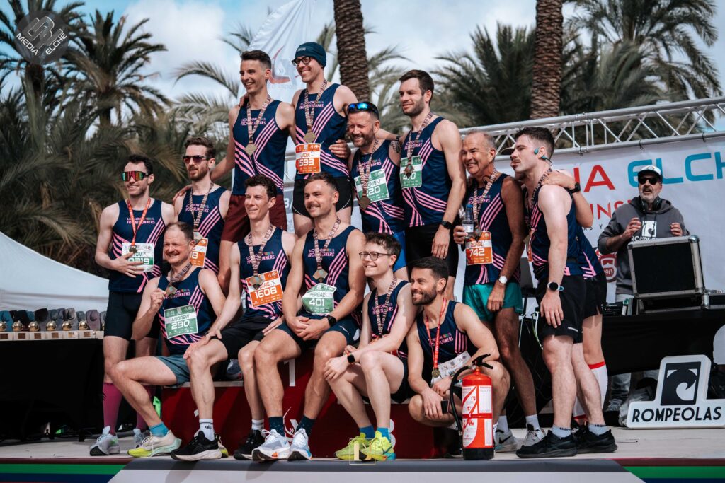 Post-race photo of some LFR members